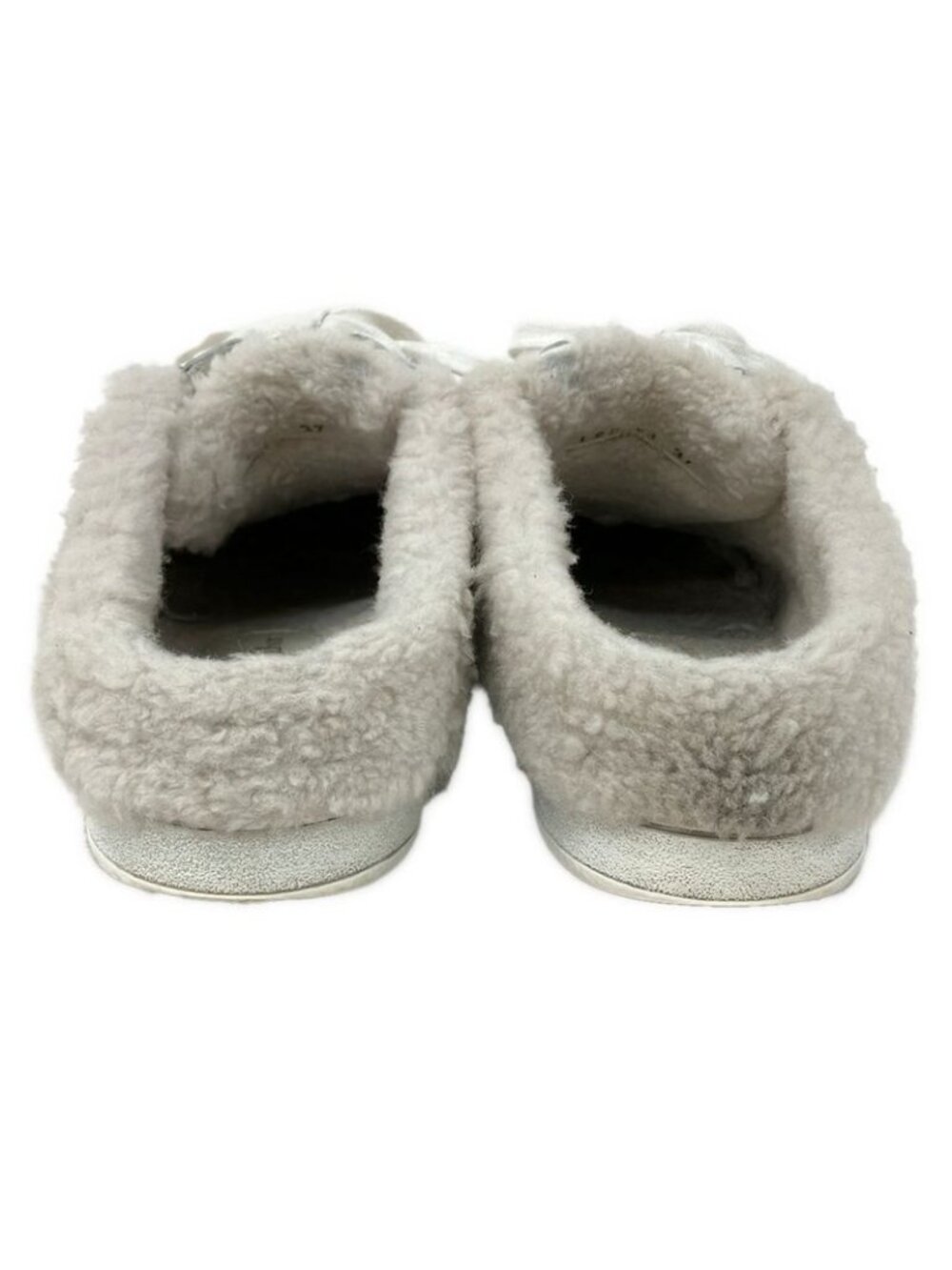 Dior Sneakers 37 White Light Gray Leather Lambskin - Picture 3 of 10